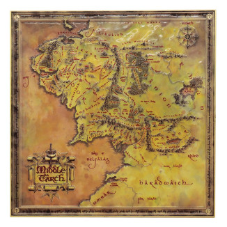FaNaTtiK - The Lord of the Rings Metal Map