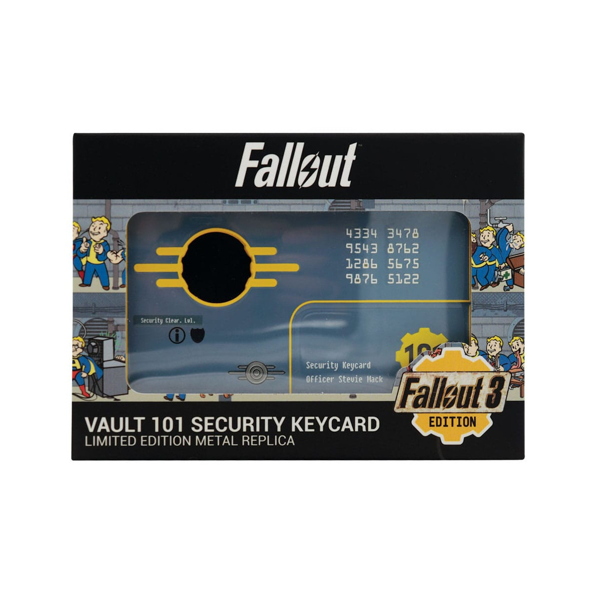 FaNaTtiK - Fallout 3 Vault 101 Security Keycard Replicas, Limited Edition