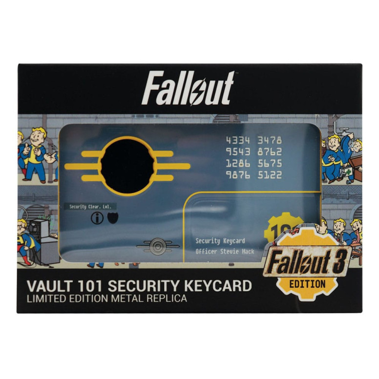 FaNaTtiK - Fallout 3 Vault 101 Security Keycard Replicas, Limited Edition