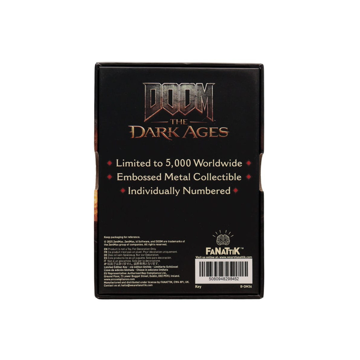 FaNaTtiK - Doom: The Dark Ages Secret Key Limited Edition Replica