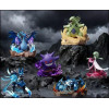Langbowang Funism - Holly Box Pokémon - LED Diorama Battle Moments - Set of 6 Figures