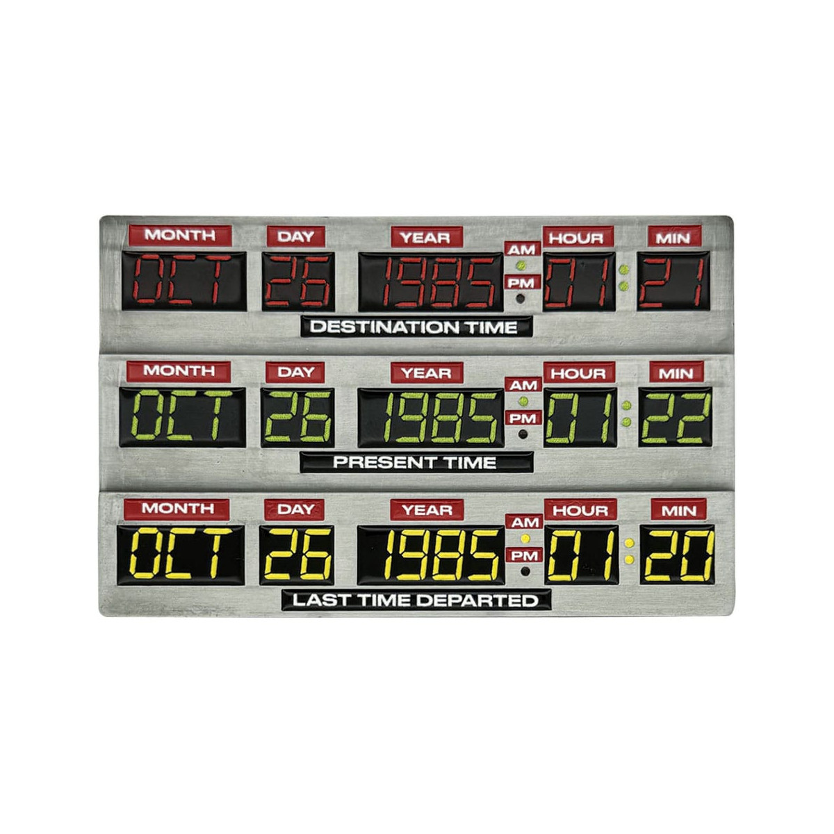FaNaTtiK - Back to the Future Ingot 40th Anniversary Time Circuits Limited Edition