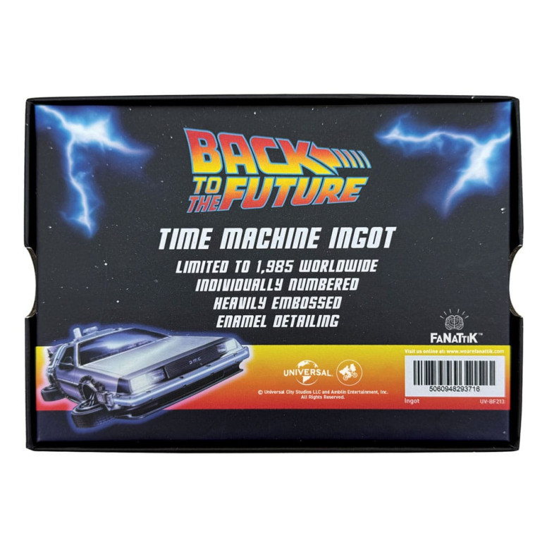 FaNaTtiK - Back to the Future Ingot 40th Anniversary Time Circuits Limited Edition
