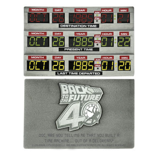 FaNaTtiK - Back to the Future Ingot 40th Anniversary Time Circuits Limited Edition