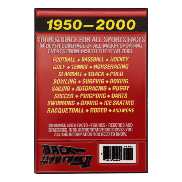 FaNaTtiK - Back to the Future Lingot Sport Almanac Limited Edition