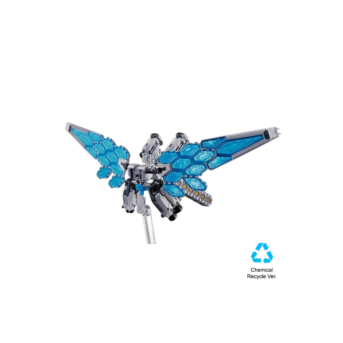 Bandai - Gunpla - 1/144 HG - RX-78F00E Gundam Ex-001 G.L.R.S.S. Feather Unit Chemical Recycle Ver. - Mobile Suit Gundam