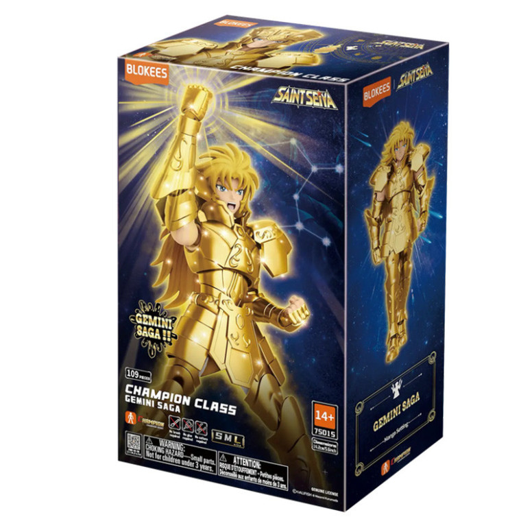 Saint Seiya Blokees - Champion Class Gemini Saga - The Gemini Saga