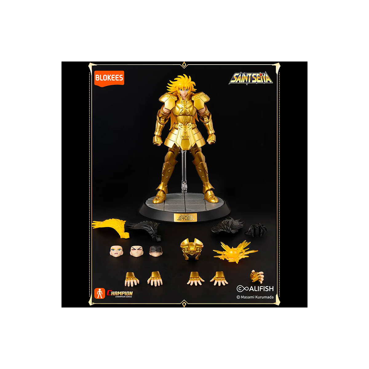 Saint Seiya Blokees - Champion Class Gemini Saga - The Gemini Saga