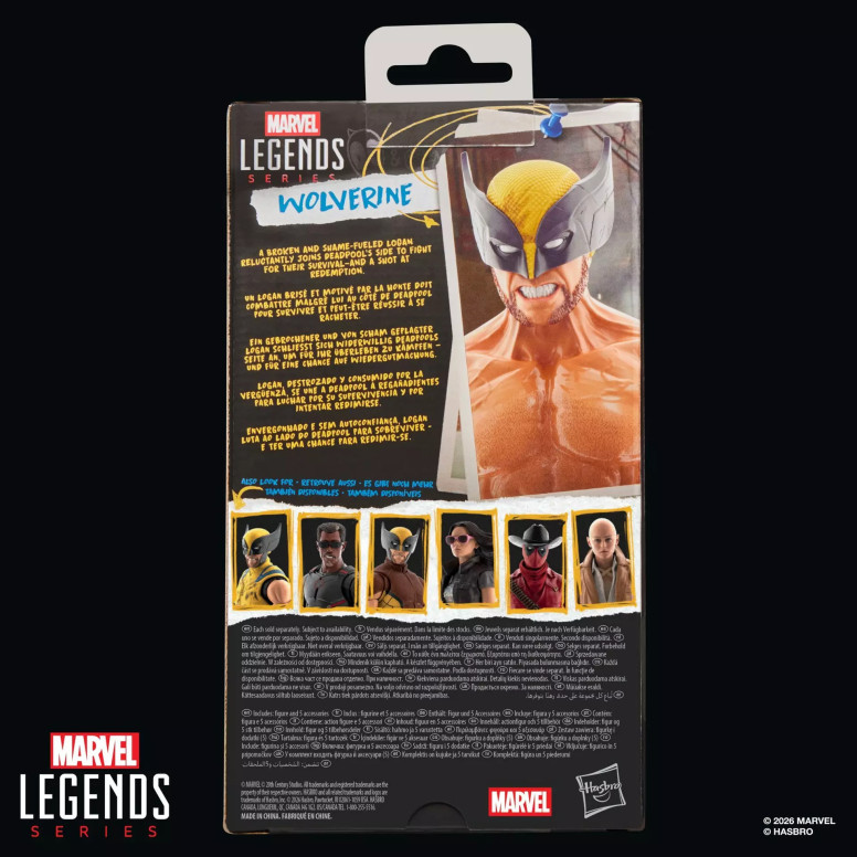 Marvel Legends - Wolverine (shirtless) - Deadpool & Wolverine