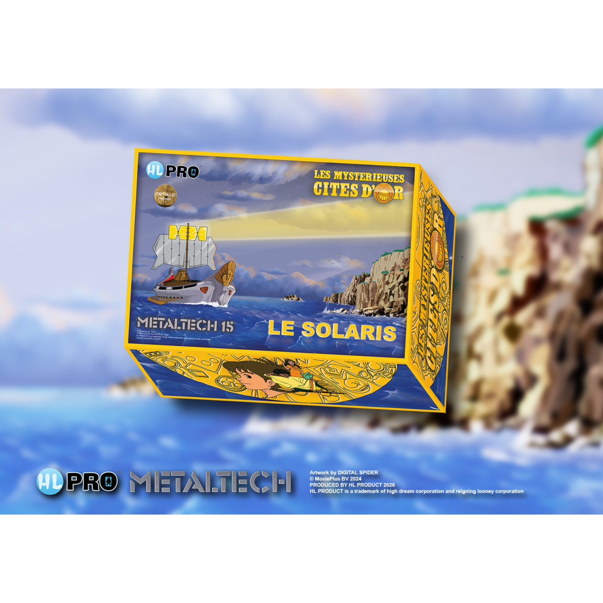 HLPRO Metaltech 15 SOLARIS Metallic Repaint - The Mysterious Cities of Gold