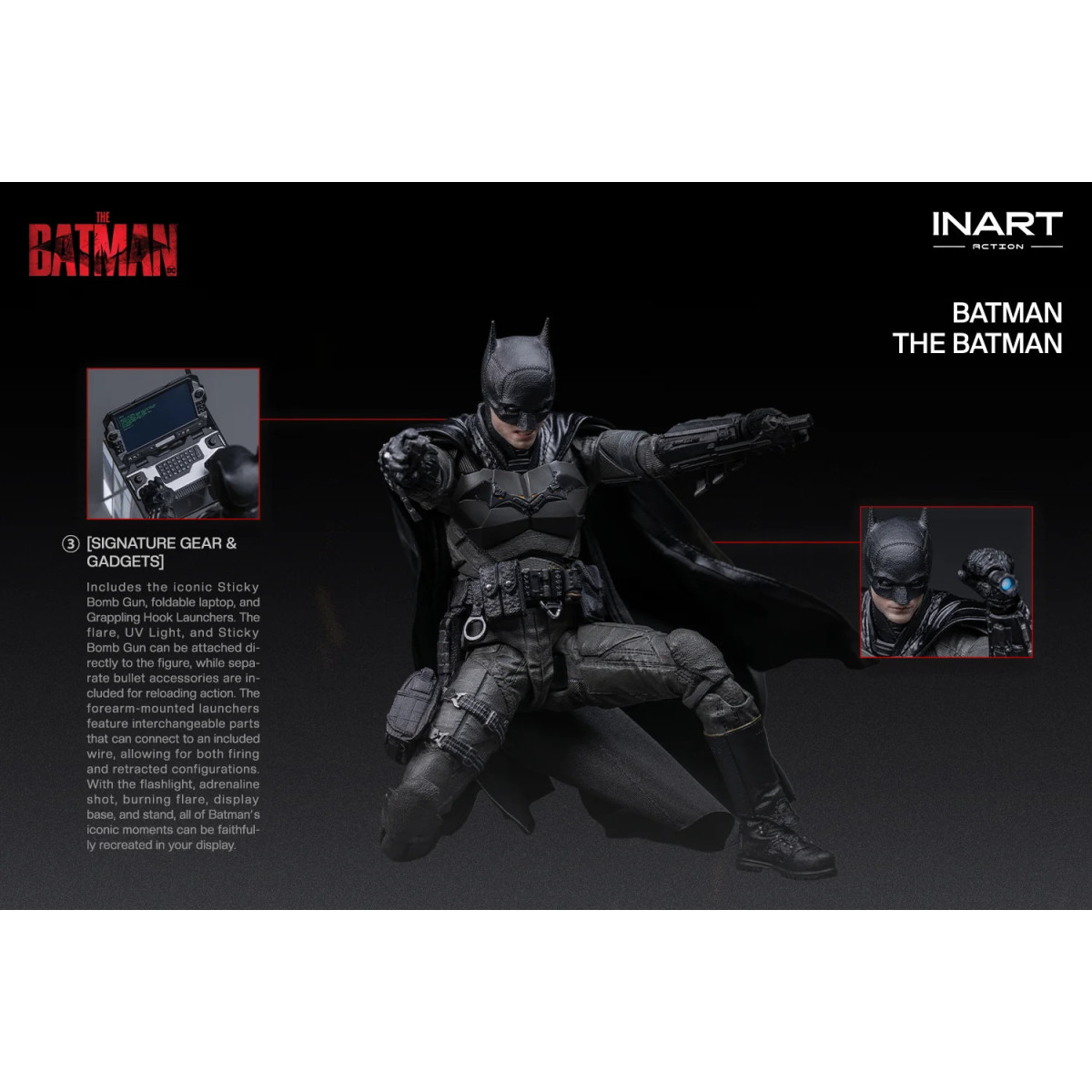 INART - The Batman 1/12 Scale Figure