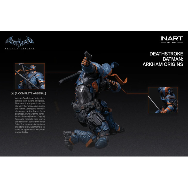 INART - Deathstroke - Batman: Arkham Origins 1/12 Scale Figure