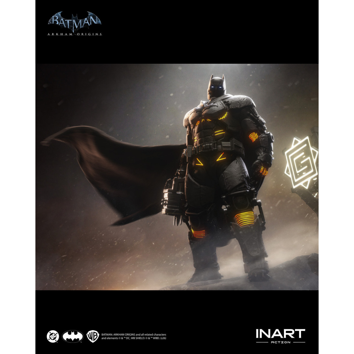 INART - Batman (XE Suit) - Batman: Arkham Origins 1/12 Scale Figure