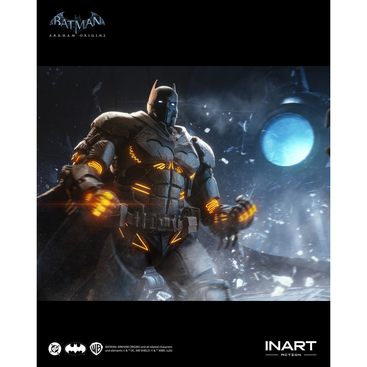 INART - Batman (XE Suit) - Batman: Arkham Origins 1/12 Scale Figure