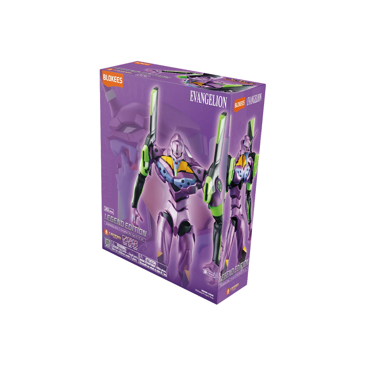 Blokees Evangelion - Legend Edition Neon Genesis Evangelion -Type-01 Test TV Version - Eva Unit 01