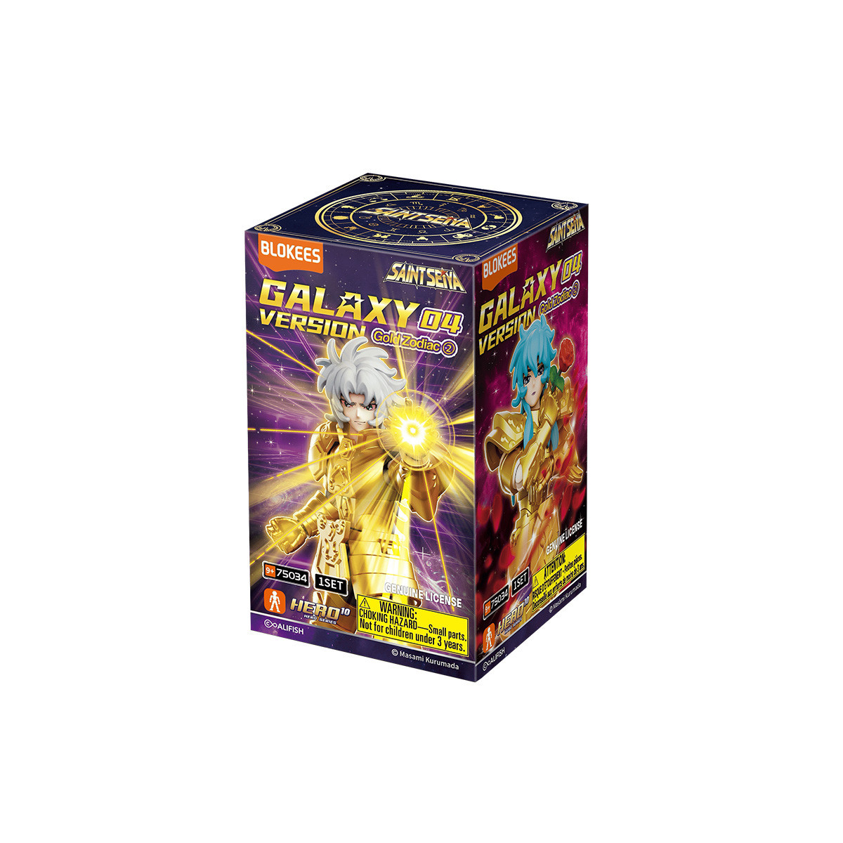 Saint Seiya Blokees - Galaxy Version 04: The Legacy of the Gold Saints - Assortment of 9 model kits