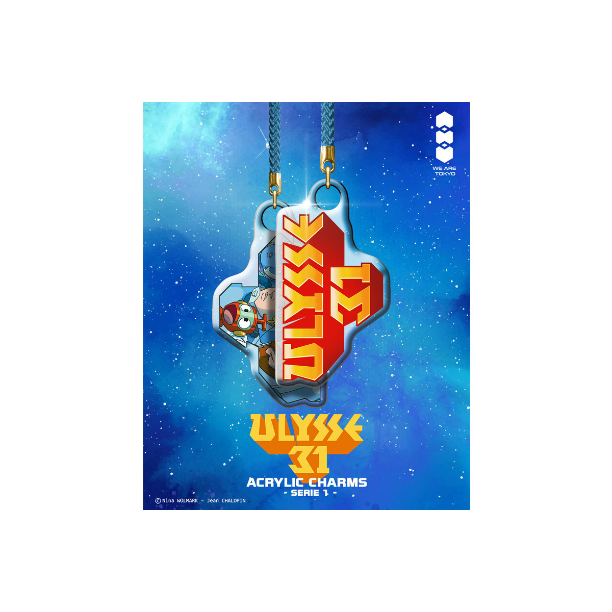 We Are Tokyo - Ulysses 31 Acrylic Charm Series 1 Logo
