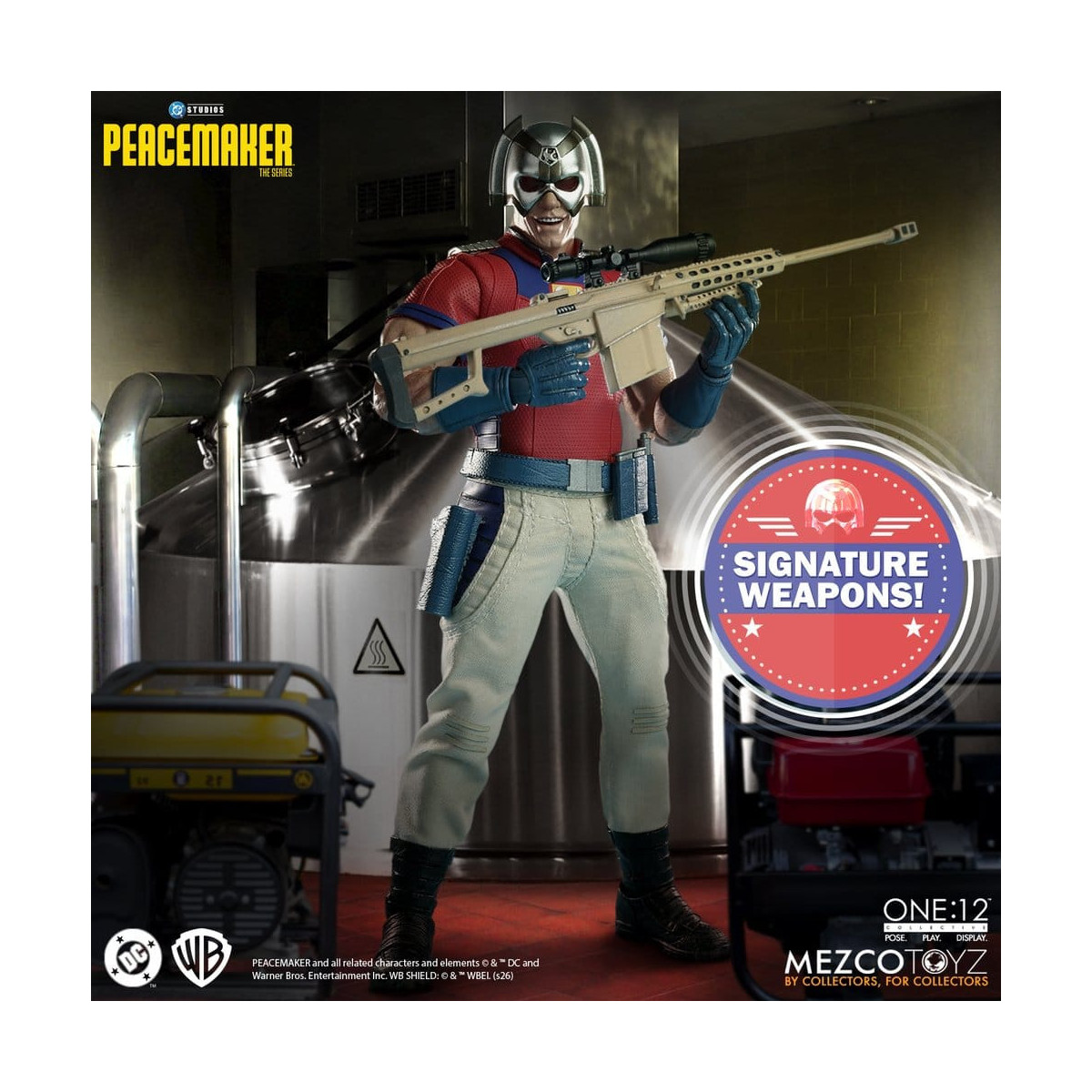 Mezco One 12 - PEACEMAKER - DC Comics