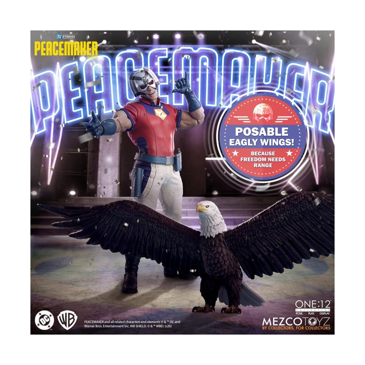 Mezco One 12 - PEACEMAKER - DC Comics