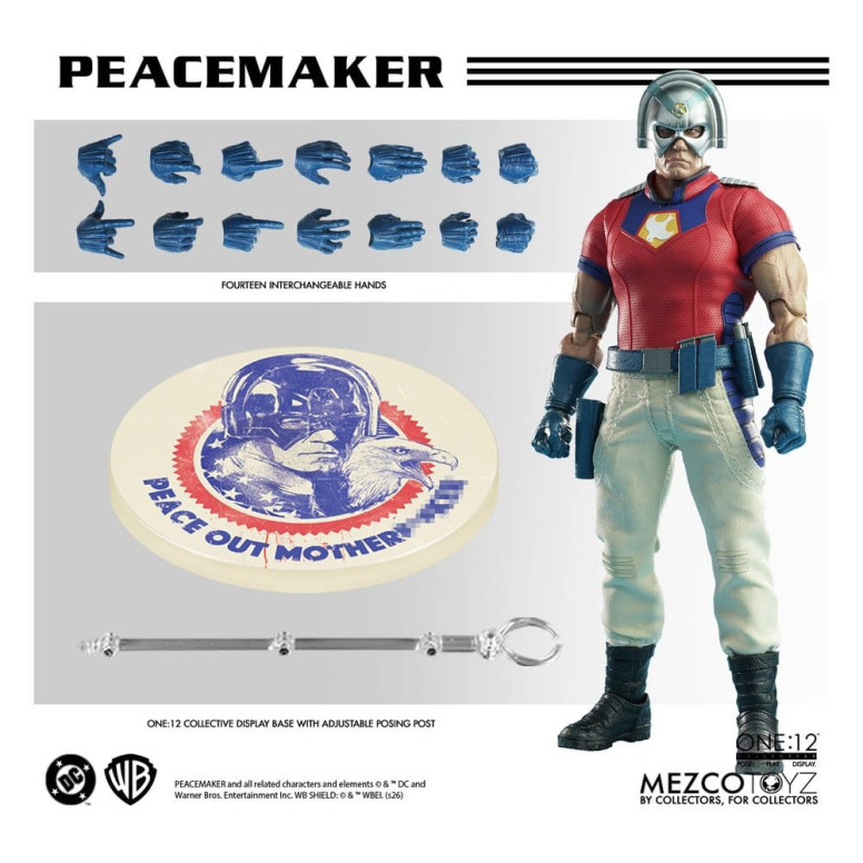 Mezco One 12 - PEACEMAKER - DC Comics