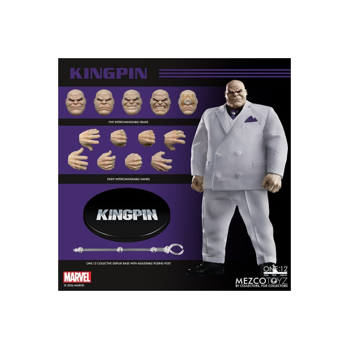 Mezco One 12 - KINGPIN - Marvel Comics