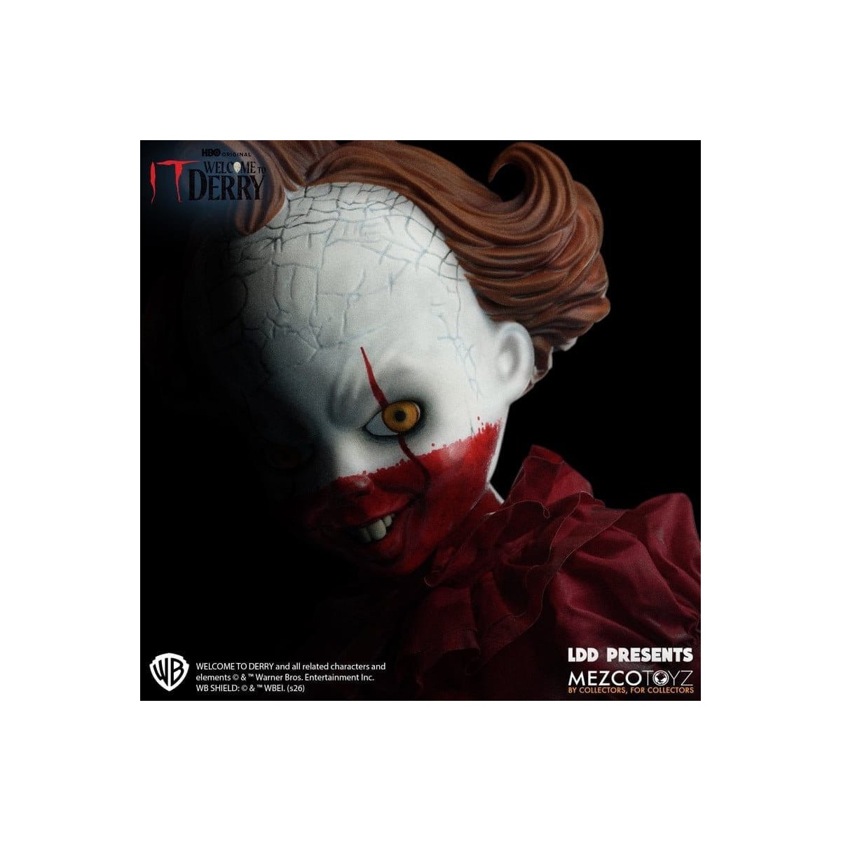 Mezco Living Dead Doll - It: Welcome to Derry - Pennywise