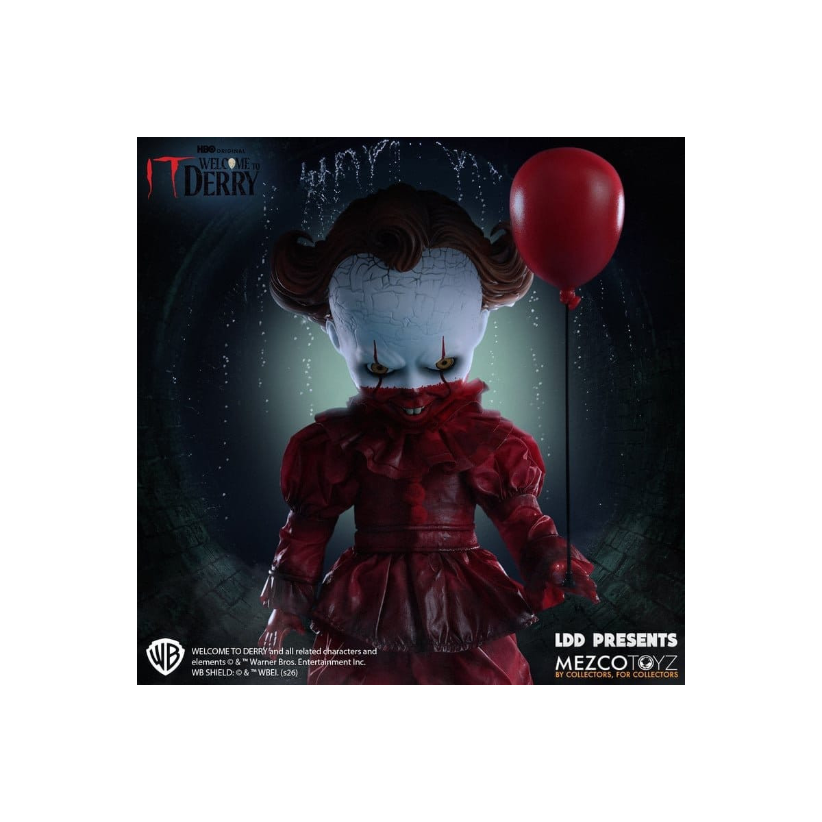 Mezco Living Dead Doll - It: Welcome to Derry - Pennywise