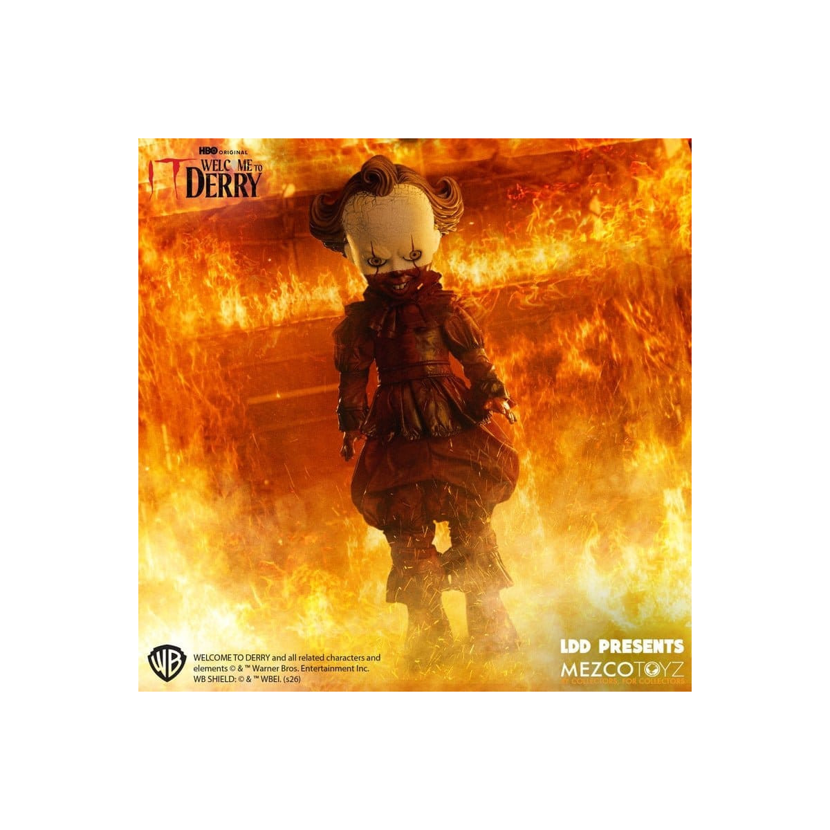 Mezco Living Dead Doll - It: Welcome to Derry - Pennywise