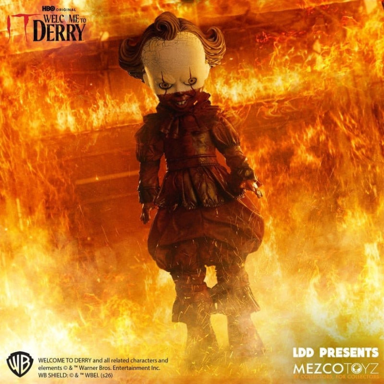 Mezco Living Dead Doll - It: Welcome to Derry - Pennywise