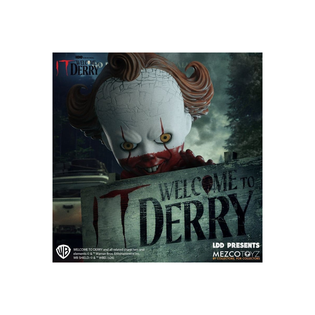 Mezco Living Dead Doll - It: Welcome to Derry - Pennywise