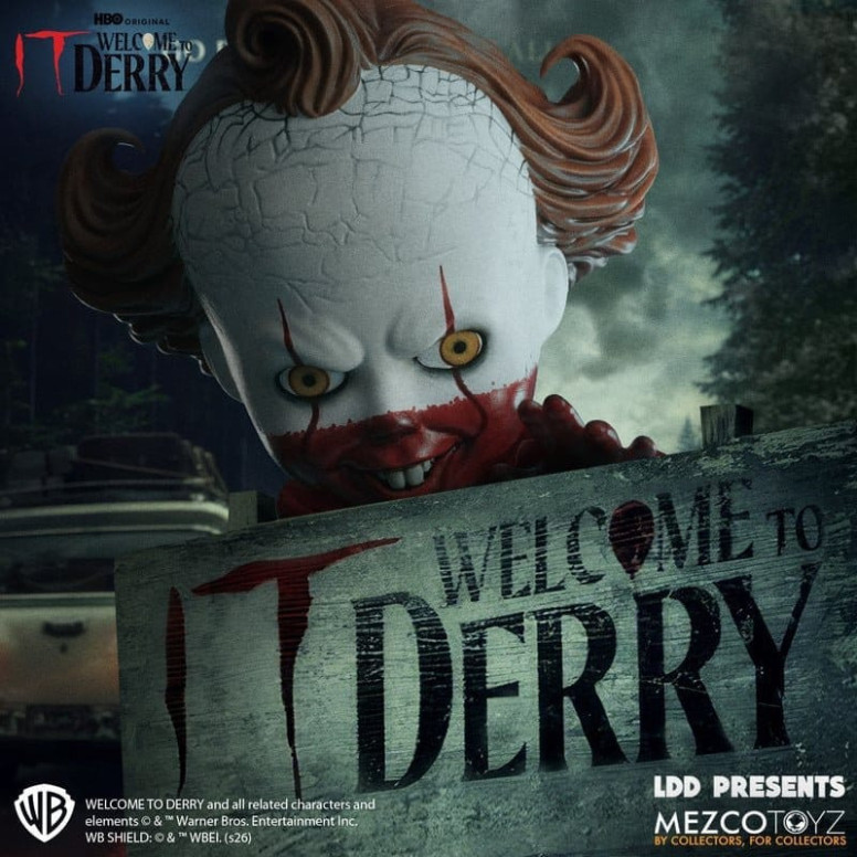 Mezco Living Dead Doll - It: Welcome to Derry - Pennywise
