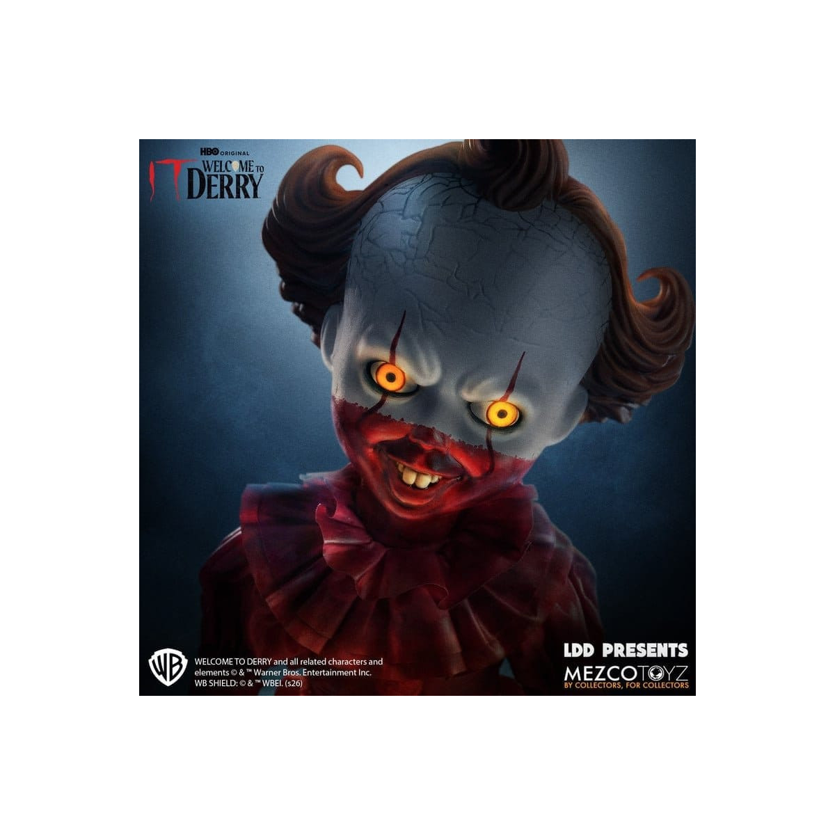 Mezco Living Dead Doll - It: Welcome to Derry - Pennywise