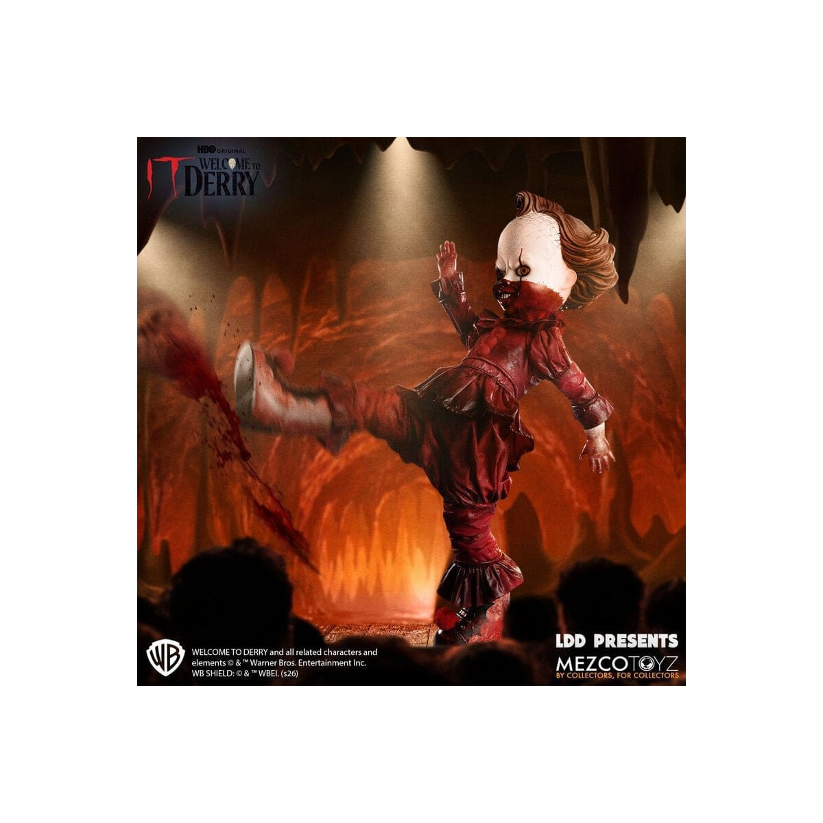 Mezco Living Dead Doll - It: Welcome to Derry - Pennywise