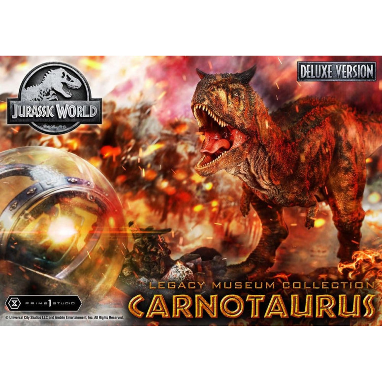 Prime 1 Studio - Jurassic World - Carnotaurus Legacy Museum Collection Deluxe Bonus Version 1/15