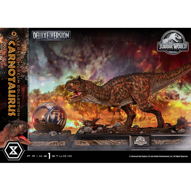 Prime 1 Studio - Jurassic World - Carnotaurus Legacy Museum Collection Deluxe Bonus Version 1/15