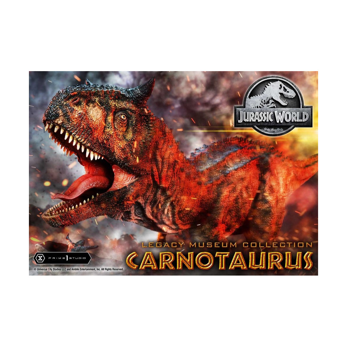 Prime 1 Studio - Jurassic World - Carnotaurus Legacy Museum Collection 1/15