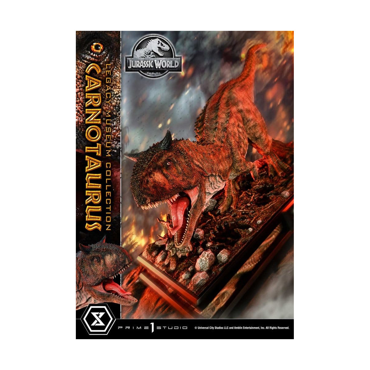 Prime 1 Studio - Jurassic World - Carnotaurus Legacy Museum Collection 1/15