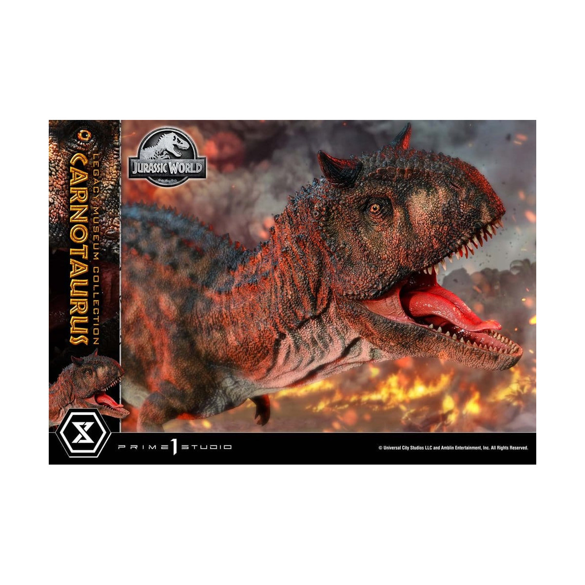 Prime 1 Studio - Jurassic World - Carnotaurus Legacy Museum Collection 1/15