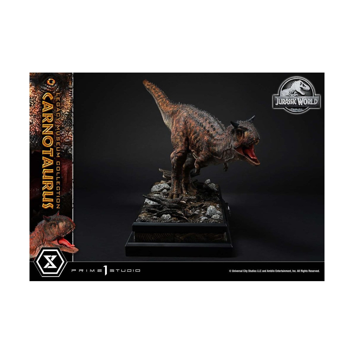 Prime 1 Studio - Jurassic World - Carnotaurus Legacy Museum Collection 1/15