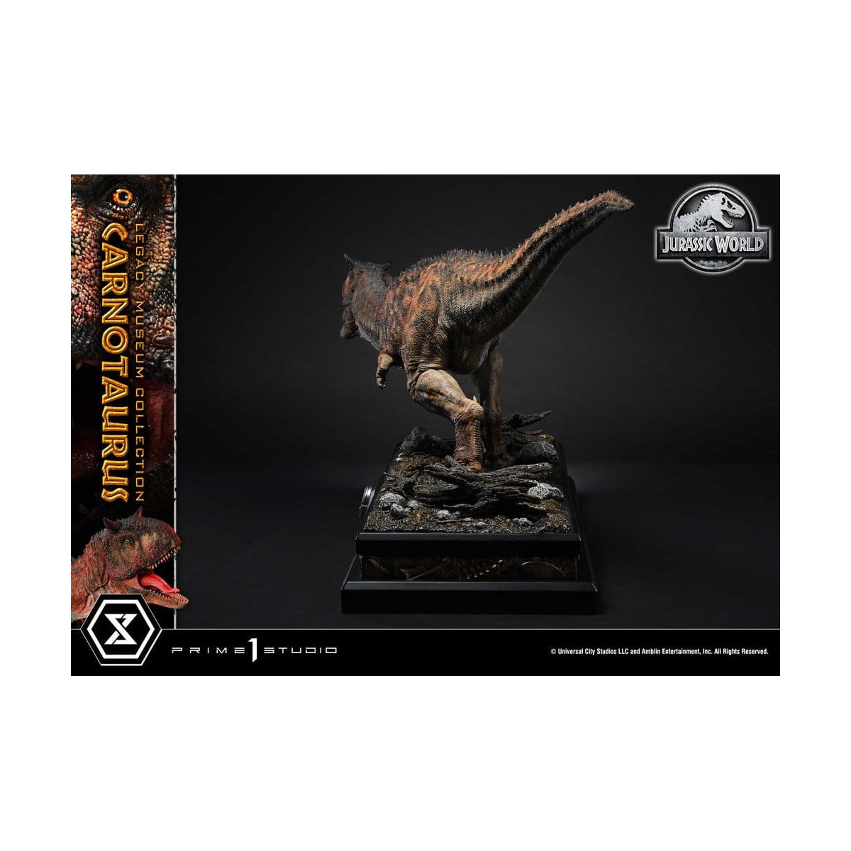 Prime 1 Studio - Jurassic World - Carnotaurus Legacy Museum Collection 1/15