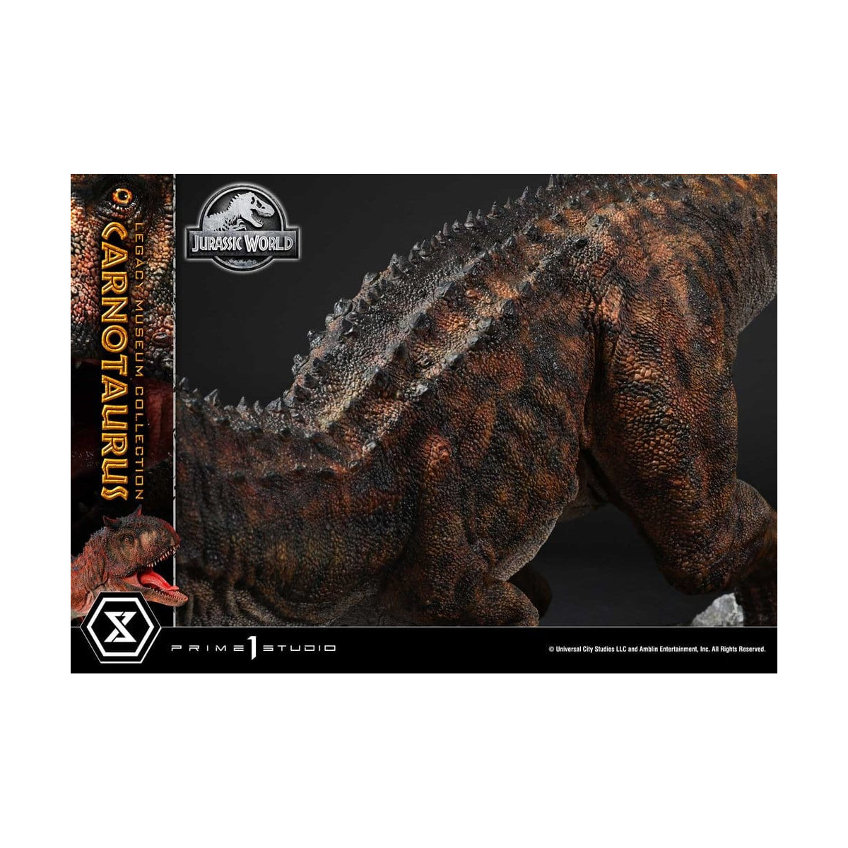 Prime 1 Studio - Jurassic World - Carnotaurus Legacy Museum Collection 1/15