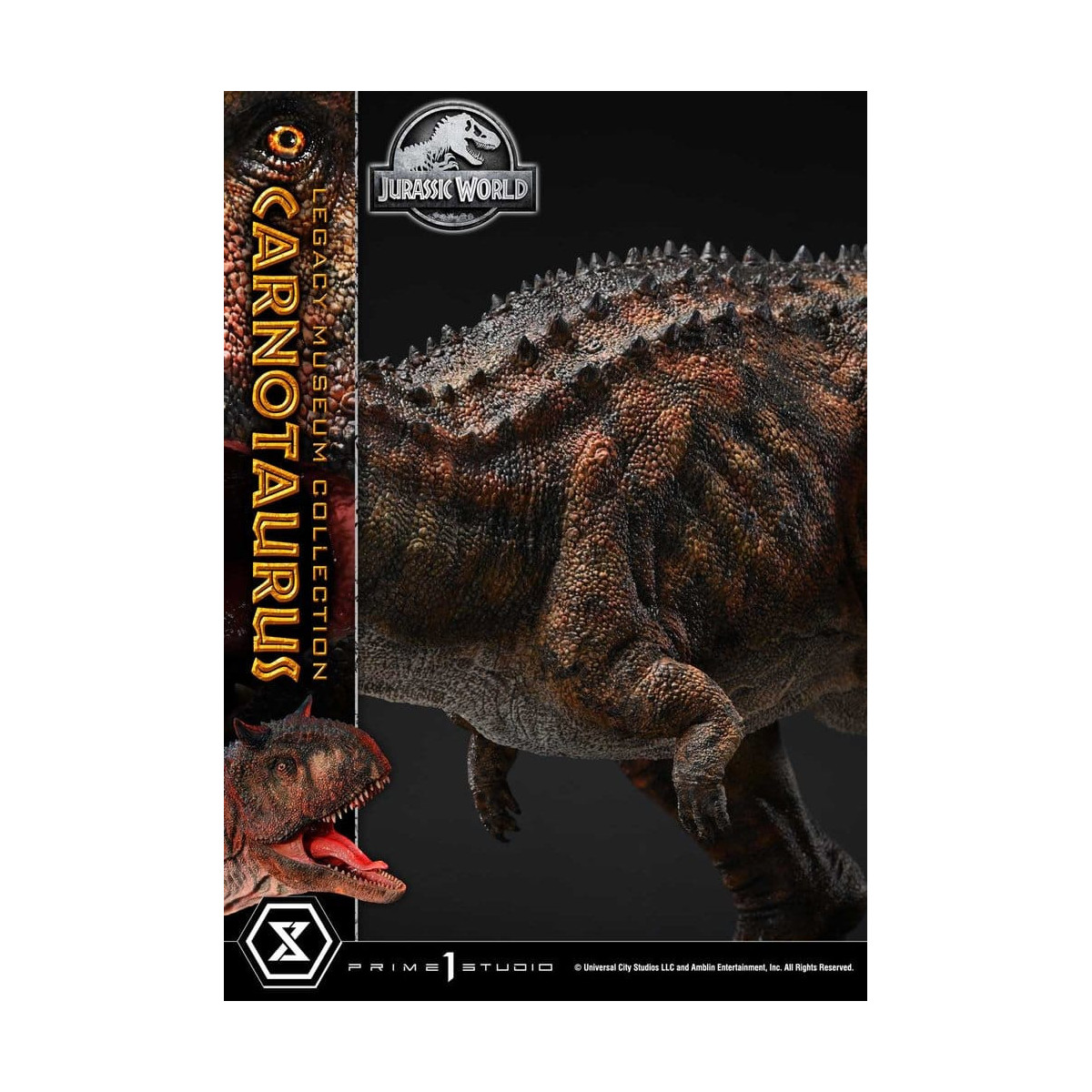Prime 1 Studio - Jurassic World - Carnotaurus Legacy Museum Collection 1/15