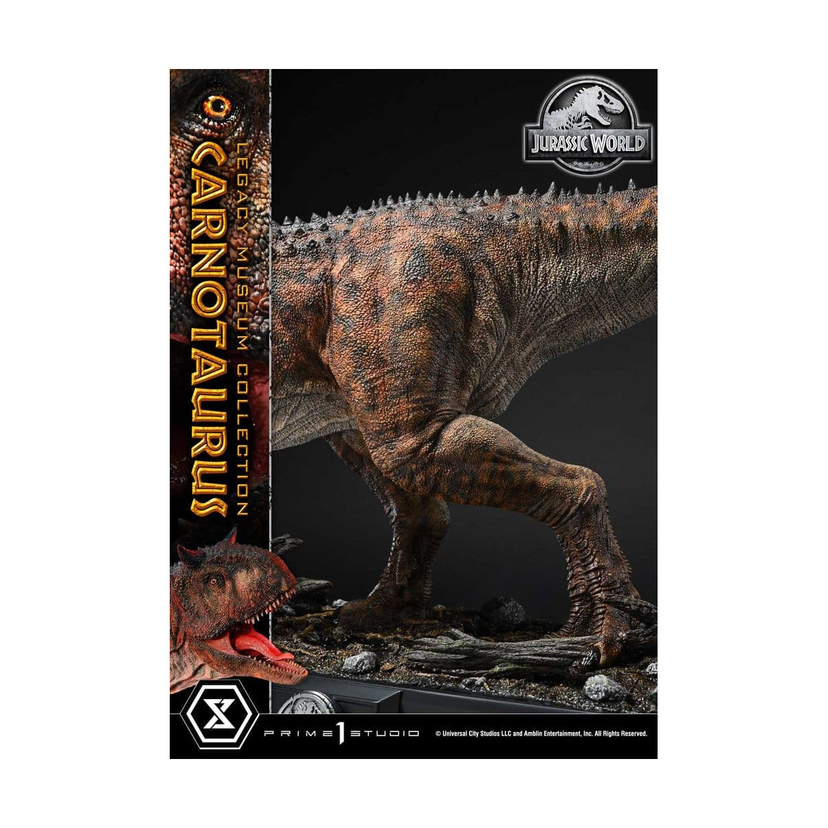 Prime 1 Studio - Jurassic World - Carnotaurus Legacy Museum Collection 1/15