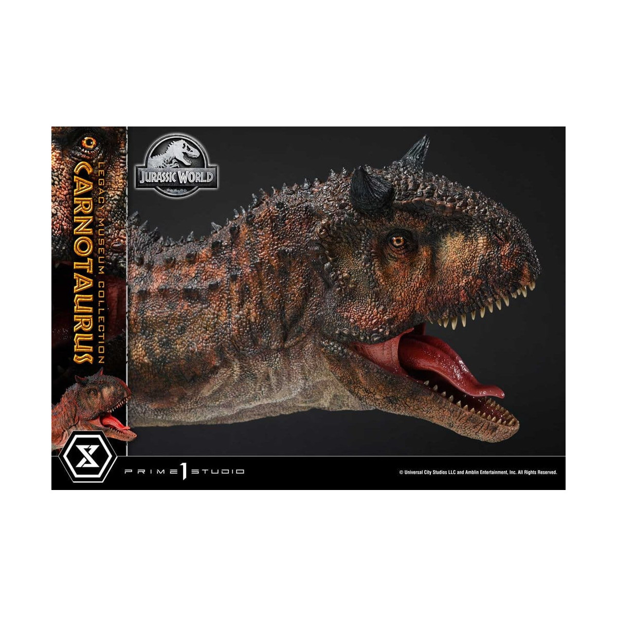 Prime 1 Studio - Jurassic World - Carnotaurus Legacy Museum Collection 1/15