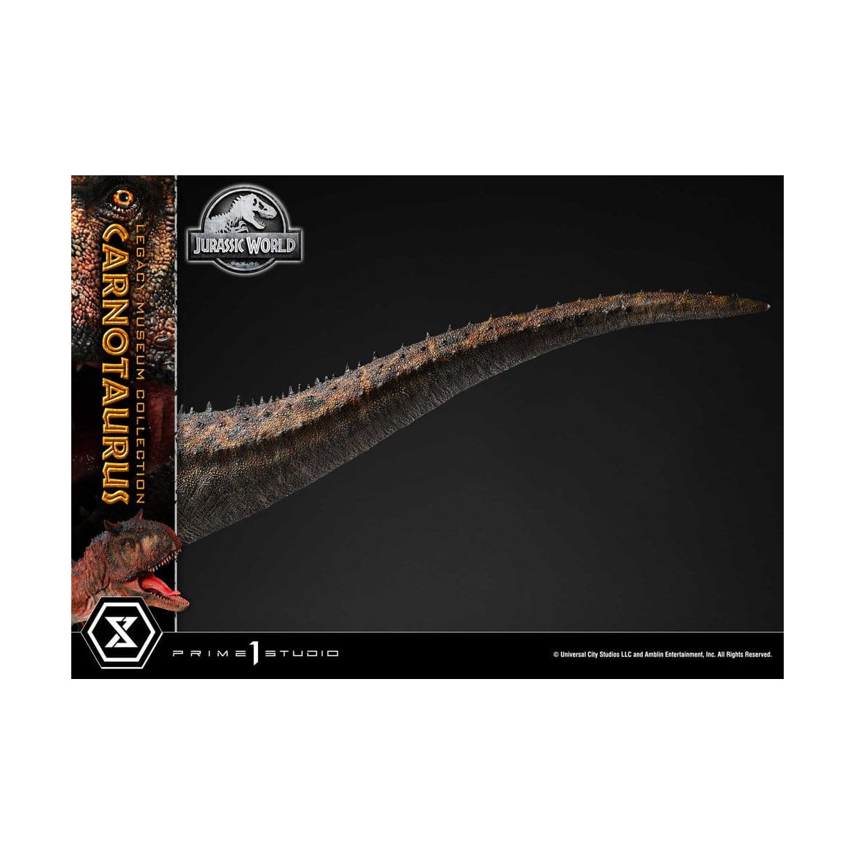 Prime 1 Studio - Jurassic World - Carnotaurus Legacy Museum Collection 1/15