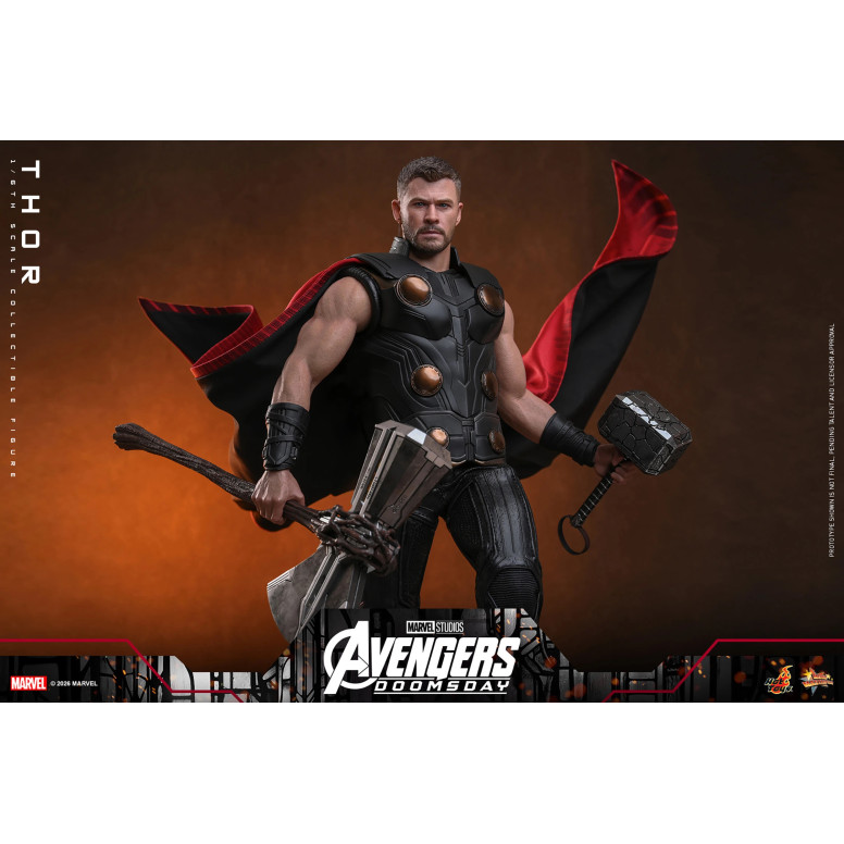 Hot Toys - 1/6- Thor s - Avengers: Doomsday