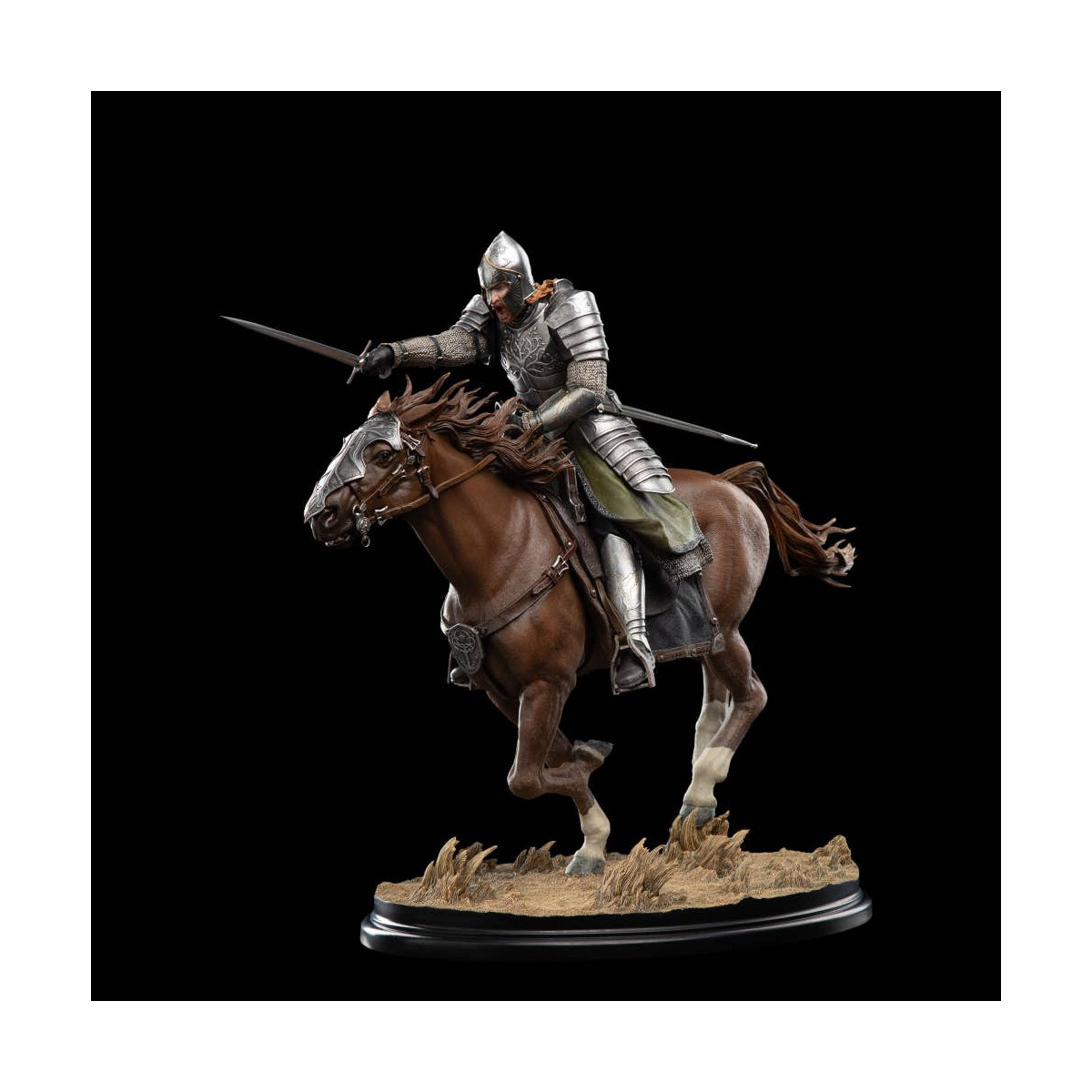 Weta The Lord of the Rings 1/6 Scale Statue: Éomer On Firefoot | Figurine