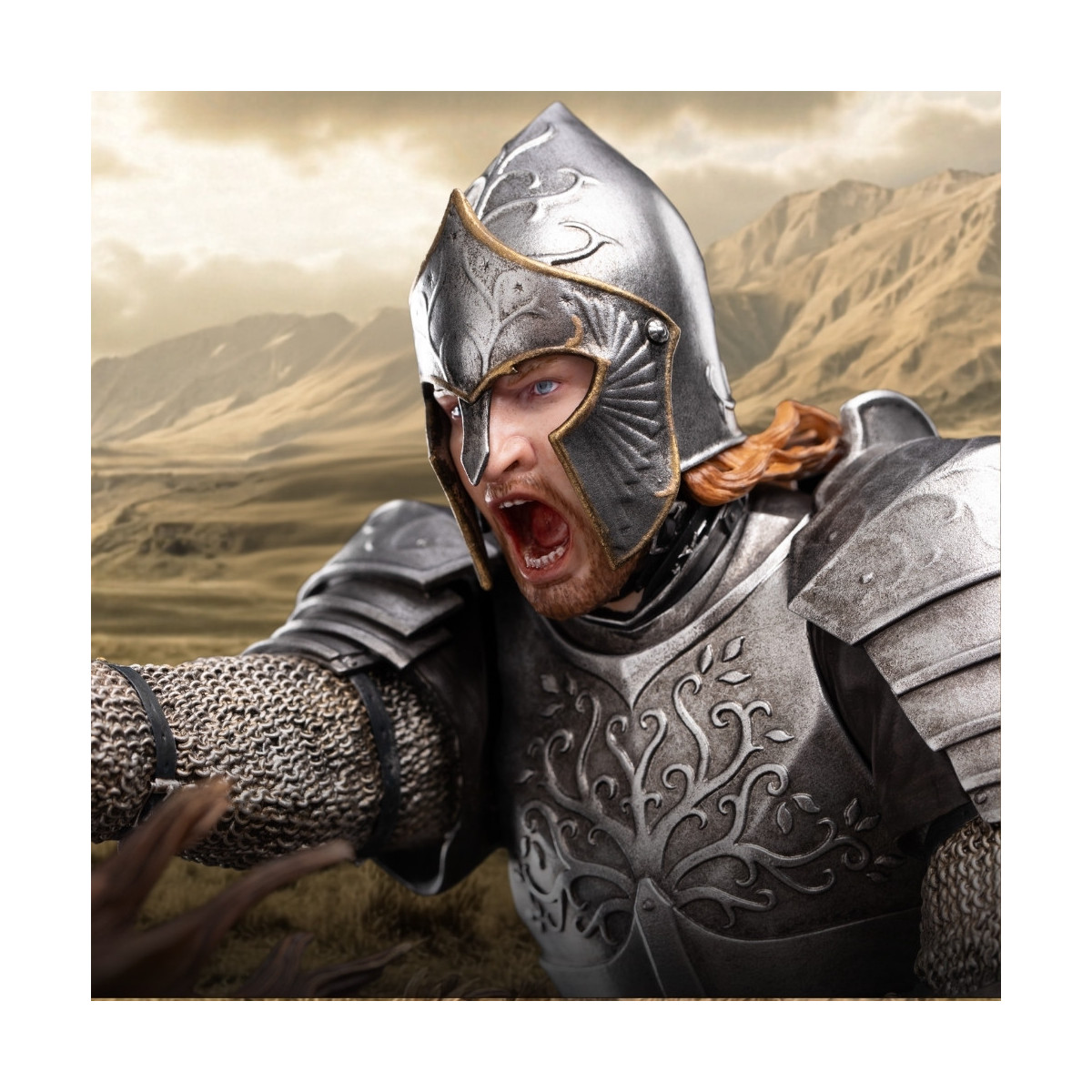 Weta The Lord of the Rings 1/6 Scale Statue: Éomer On Firefoot | Figurine