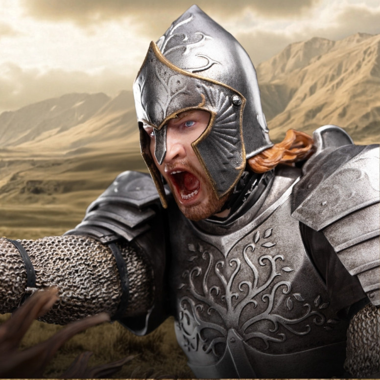Weta The Lord of the Rings 1/6 Scale Statue: Éomer On Firefoot | Figurine