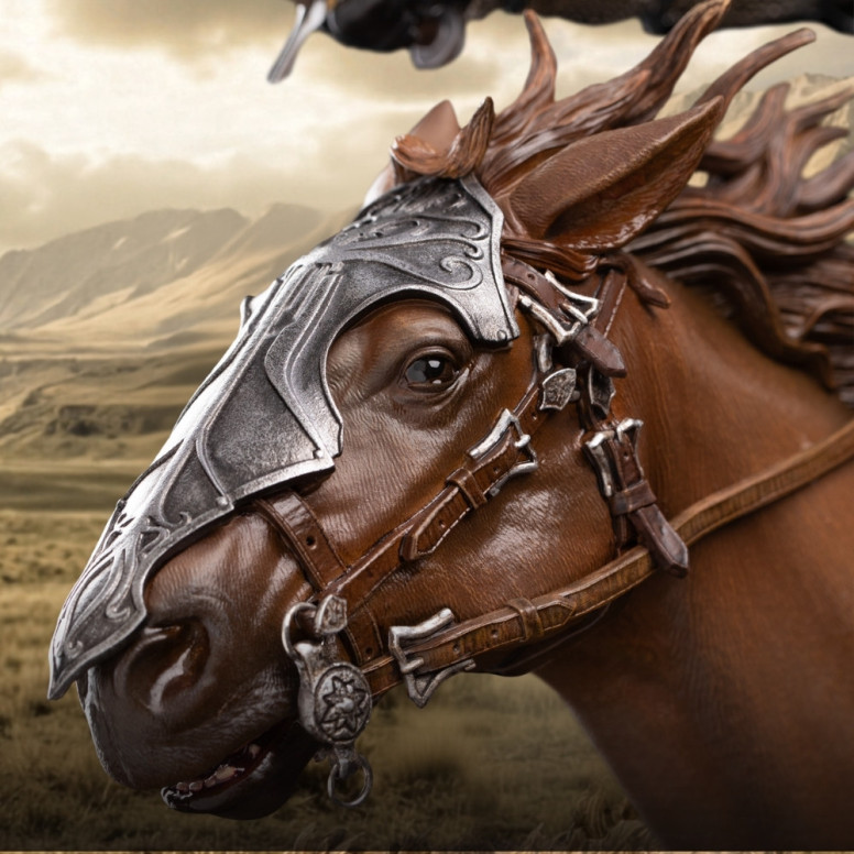 Weta The Lord of the Rings 1/6 Scale Statue: Éomer On Firefoot | Figurine